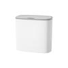 Smart Bathroom Sensor Trash Can - Quiet Flip-Top with Gentle Open/Close