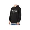 Puma Letter Print Casual Sports Hooded Breathable Pullover Sweatshirt Men sweatshirt Black 678419-01