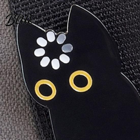 Animal Brooch 2/3Pcs Pin Black Cat Design Lapel Decorative Badge