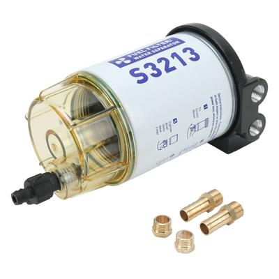 Separator de apă marină S3213, filtru de separare a apei pentru combustibil și iahturi, pentru motor outboard, îndepărtarea impurităților