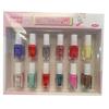 24-teiliges Kinder-Nagellack-Set, geruchsarm, schnell trocknend, abziehbar, sicher, sanftes Nagellack-Maniküre-Zubehör