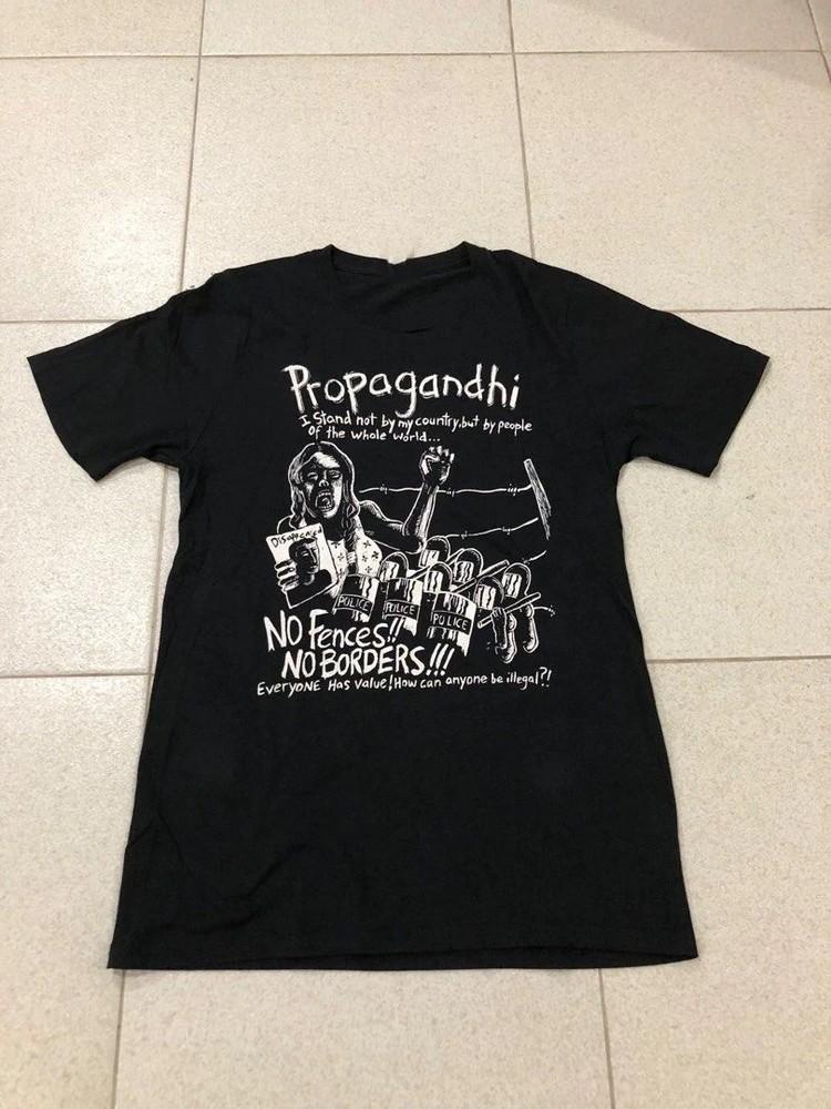 Neu! Propagandhi Band Schwarzes Shirt Unisex Konzert S bis 5XL AD488 Unisex T-Shirt