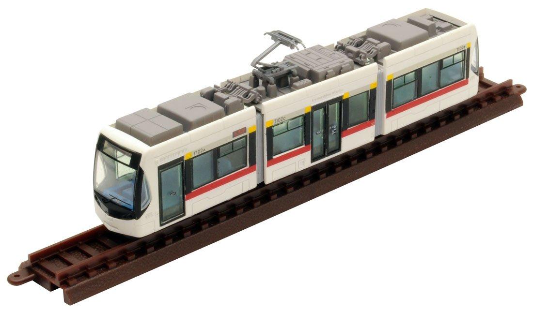 

Коллекция железных дорог Tetsuro Toyama Chiho Railway Городская трамвайная линия Тип T100 Первая партия Ограниченный выпуск (Второй поезд) (Продукция производителя)