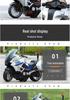 1:10 Alloy Police Motorcycle Pull-Back Toy with Lights & Sound - Gift Box Racing Model