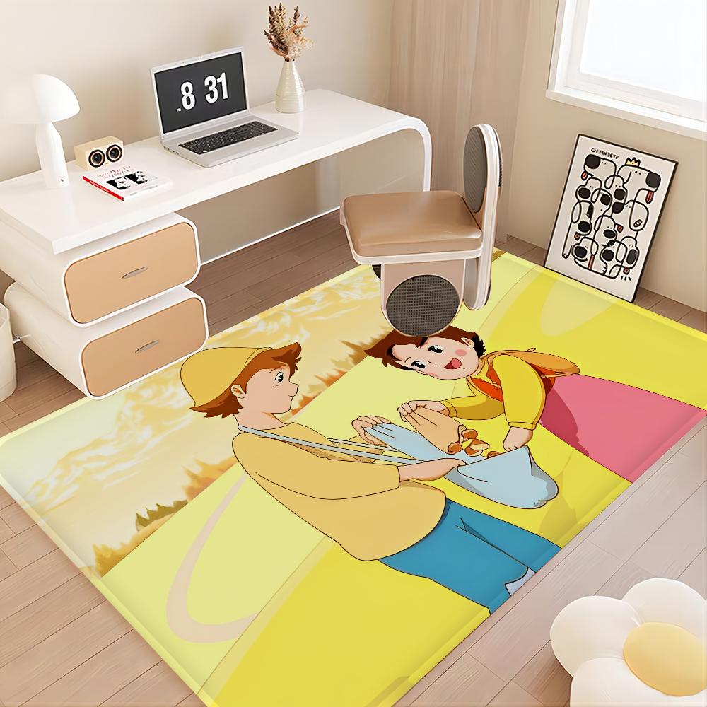 Heidi Cartoon Floor Mat Floor Mat INS Style Soft Bedroom Floor House Laundry Room Mat Anti-skid Household Carpets