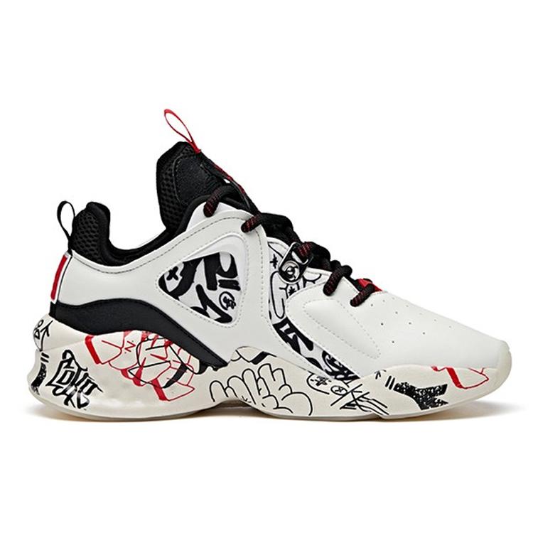 New ANTA X Coca Cola Badao 'White Black Red' Women's 122018088S-1