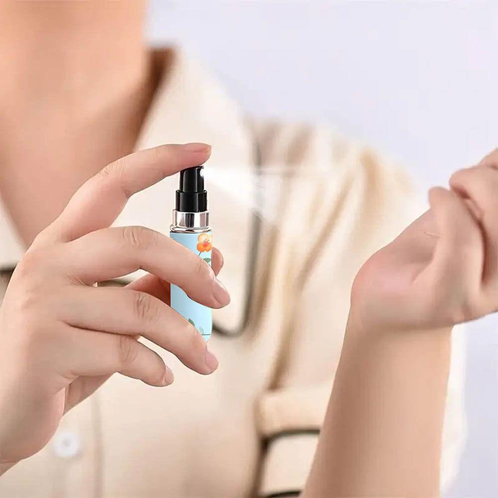 Schmetterlingsdruck Sprühflasche Drehbar Nachfüllbar Leere Kosmetikbehälter Reise