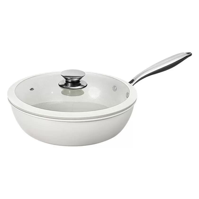 

Juego de sartenes y ollas antiadherentes para cocina, utensilios de cocina versátiles para el hogar