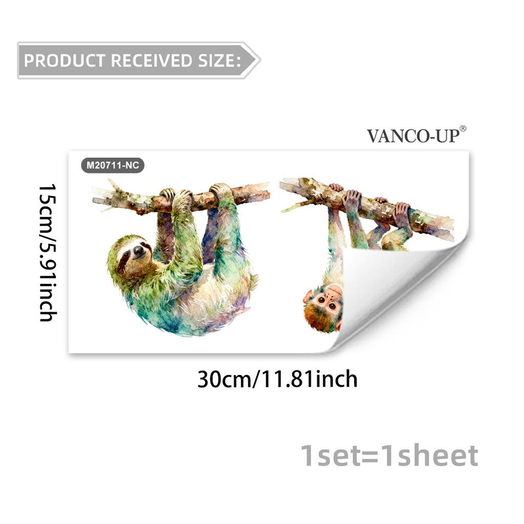 Self-adhesive Cartoon Animals Flowers Butterflies Switch Wall Stickers Puppy Kitten for Bedroom Living Room Home Decor