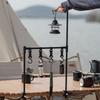 Camping Cookware Hanging Rack Camping Lamp Holder Multi-functional Cookware Shelf Cookware Organizer Holder with Hooks