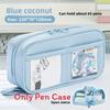 Canvas Pencil Case Large Capacity Durable School Supplies For Students