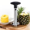 1pc Pineapple Corer and Slicer Tool Heavy‑Duty Stainless Steel Fruit Peeler Cutter for Quick Ring Slices YMY7