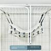 Pet Cat Nest Cat Hammock Iron Cage Breathable Double-Sided Available Hanging Pet Supplies Cat Sleeping Bag