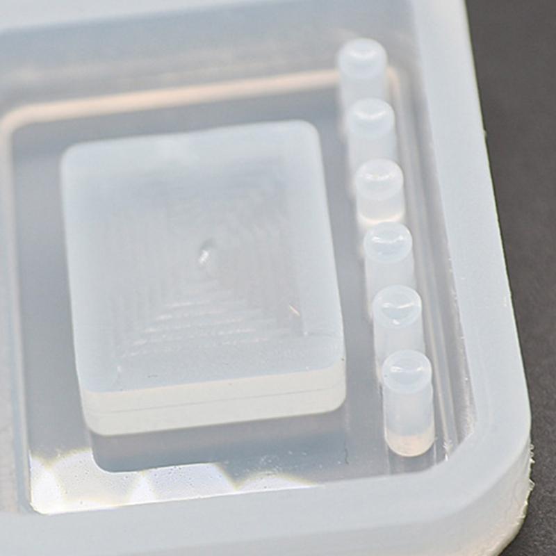 Silikonformen für Treibsand in Notizbuchform, Shaker-Harzformen, Schmuck, Schlüsselanhänger, Dekoration, Epoxidgussform, DIY-Handwerk