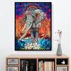 5d DIY Diamond Painting Color Elephant Full Drill Mosaic Cross Stitch Diamond Embroidery