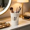 Student Desk Accessories 3D Printed Badminton Shaped Pen Holder, Creative Organizer, Aesthetic Storage Container, Small Minimalist Stationery
