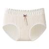 Large Size Female Spring and Summer Pure To Floral Pure Cotton 10A Bacteriostatic Extended Crotch Breathable Briefs