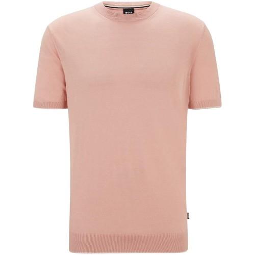 Boss Mens Tramonte Knitted T-Shirt