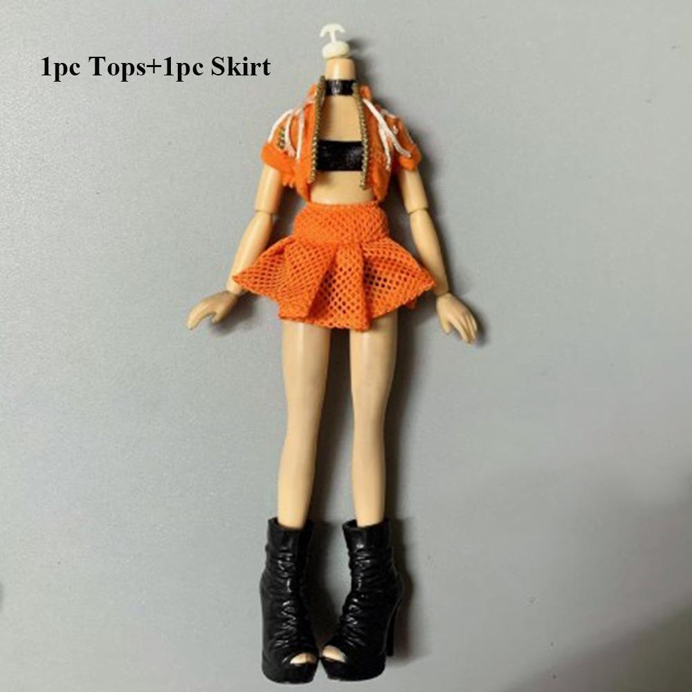 

Kids Toys Doll T-shirt Skirt Casual Wears Tops Coat Shorts for 1/6 BJD 27~28cm Doll 1