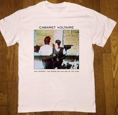 Cabaret Voltaire The Covenant The Sword And The Arm T Shirt White Full Size AM70 Unisex T-Shirt