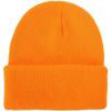 Breathable Fabric Fluorescent Colors Knitted Beanie Winter Dome Hat
