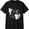 Velociraptor Colourful Dinosaur Mens Womens T-Shirt Kids Unisex Novelty Gift Tee