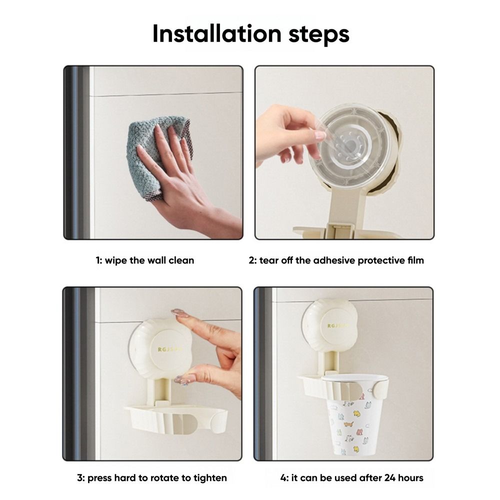 Gifts Suction Cup Cup Holder Portable Multifunctional Milk Tea Coffee Cup Holders Anti-tip Bedroom Cup Fixing Clip