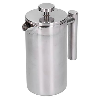 Paslanmaz Çelik Kahve Makinesi Taşınabilir Manuel Kahve Cezvesi Kettle Fincan Ev Ofis için800ml