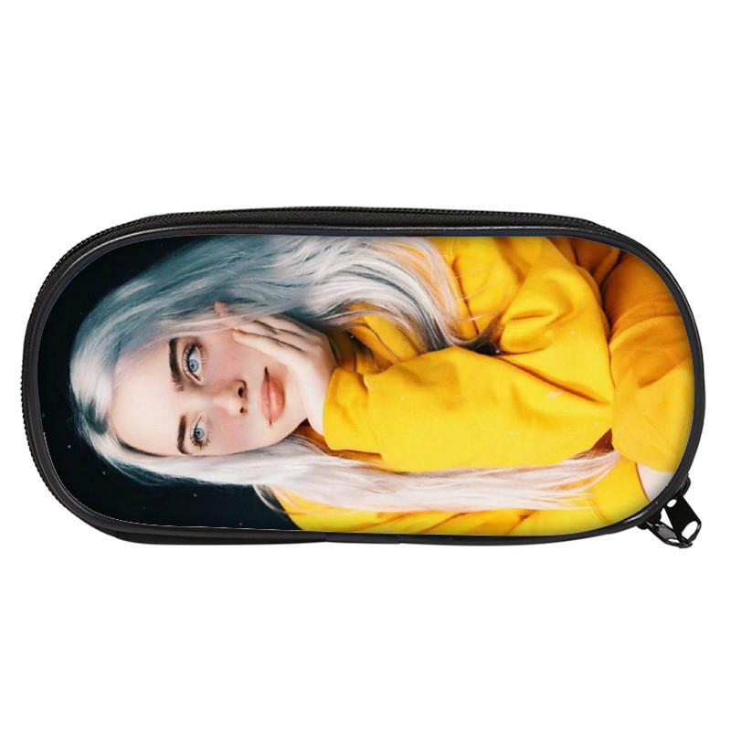 Cartoon Billie Pencil Case With Zipper Storage For Students And Office Use