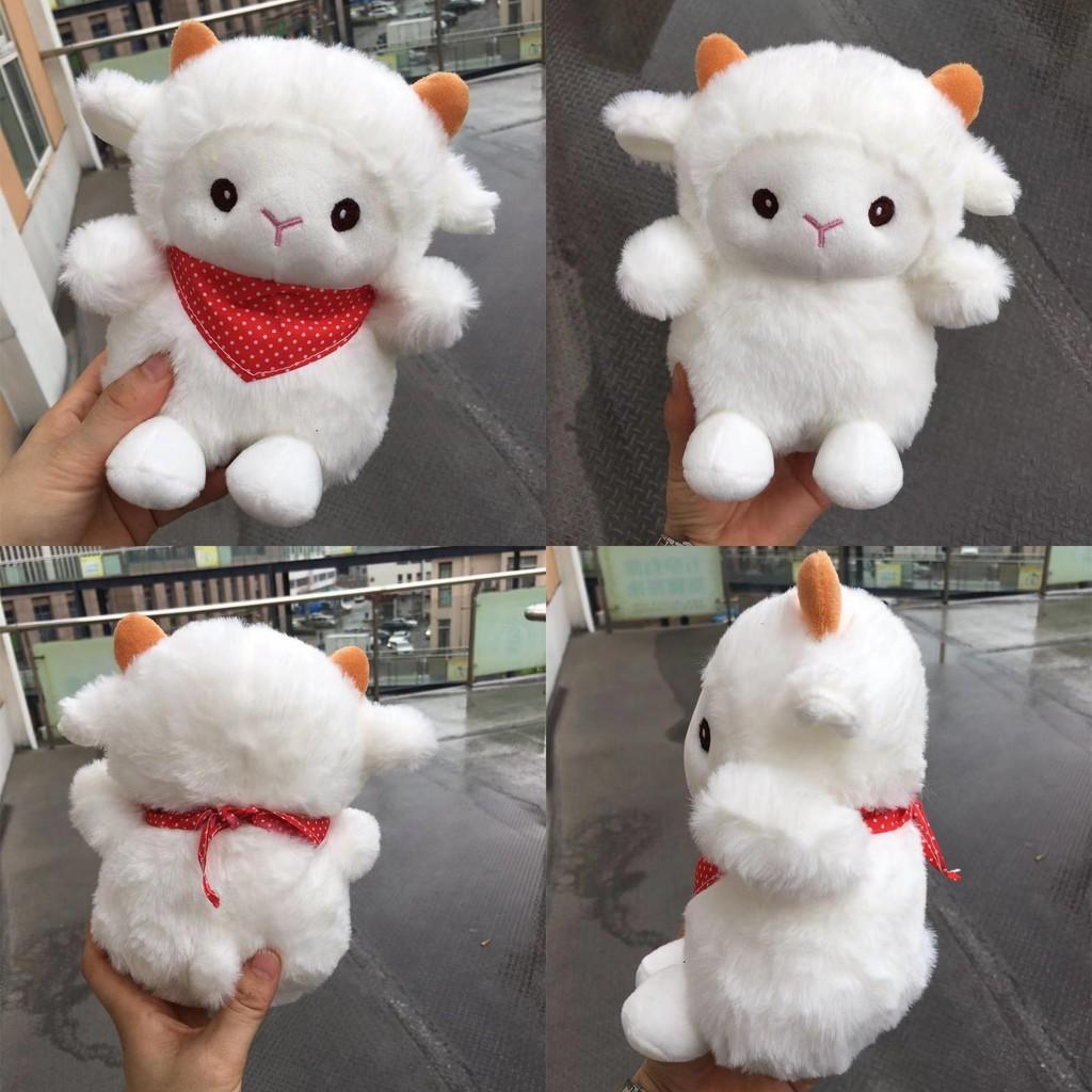 Plush Pocke Sheep Toy Cartoon Stuffed Animal Doll Decoration Cute Gift Kids