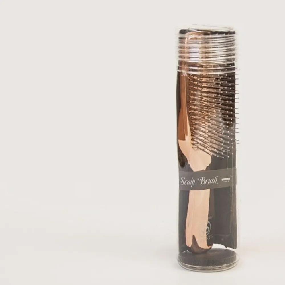 S HEART S Sculp Hair Brush World Model Long Pink Gold