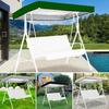Swing Canopy Replacement Waterproof Oxford Cloth Swing Chair Canopy Outdoor Patio Swing