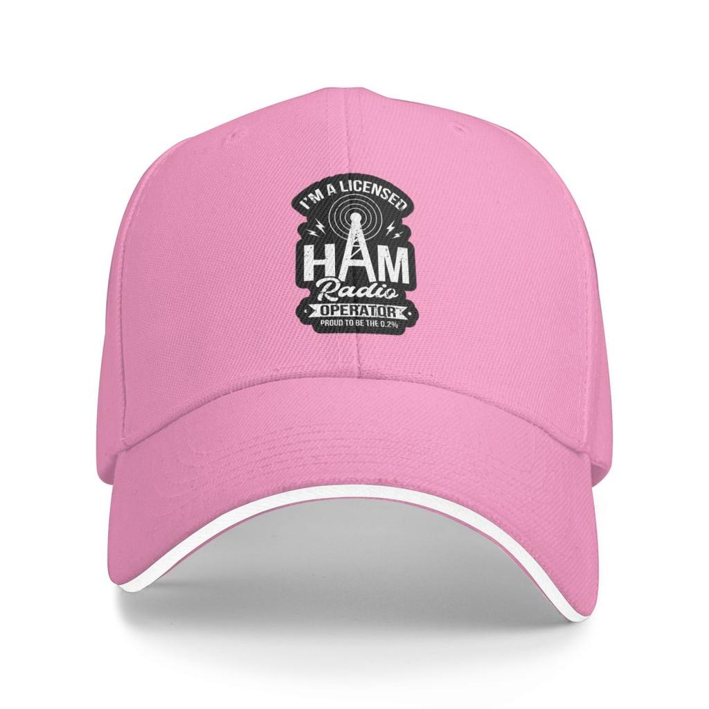 Amateur Radio Operator Baseball Caps Snapback Baseball Hats Breathable Casual Casquette Outdoor for Men And Women
