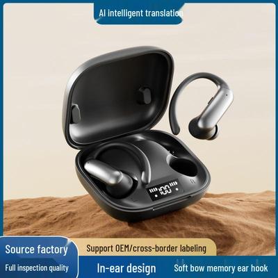 M144 In-ear Wireless Bluetooth Earphones with Ear Hook - 2026 Smart Translation Model
