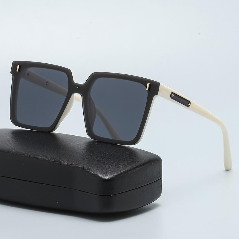 Big Frame Rectangle Sunglasses Women Men Vintage Brand Designer Square Sun Glasses for Male Shades Female Eyewear Anti-Glare