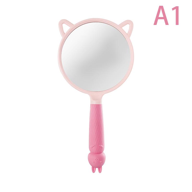 

Ручное мини-зеркало Спа-салон Милое зеркало Зеркало для макияжа Для наращивания ресниц Кролик Мышь Ручное косметическое зеркало с ручкой
