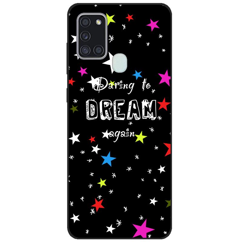 For Samsung A21s SM-A217F/DSN Back Cover tpu Soft Silicone Phone Case For Samsung Galaxy A21s Case Mobile Phone black coque new