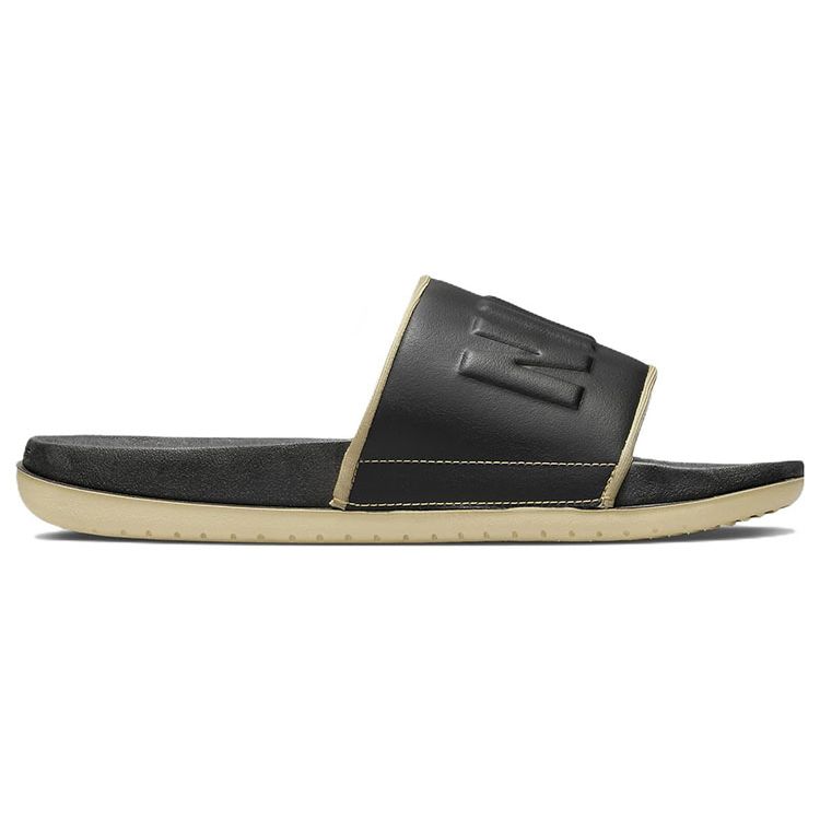 Nike Offcourt Slide Black Wheat Grass Men Sneakers BQ4639-019