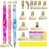 5D Diamond Resin Point Drill Pen Replacement Metal Point Drill Pen Head Cross Stitch Diamond Painting Accessories Tool Set