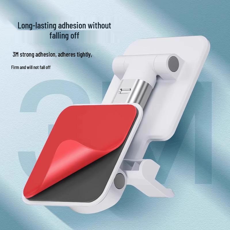 Lazy Person Wall-Mounted Phone Holder for Kitchen & Bathroom