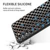 Creative metal style pattern Phone Case For Samsung Galaxy S26 S25 S24 S23 S22 S21 S20 Ultra Plus FE 5G Black Soft TPU