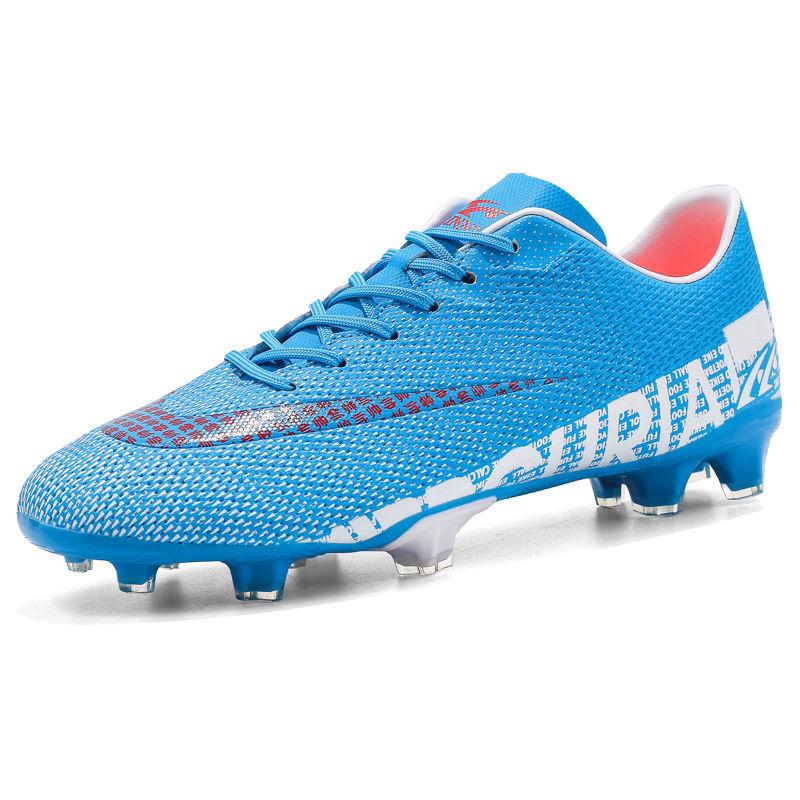 Football Shoes C Luo Assassin CR Shattered Nails Spikes High Top Student Game Training Shoes
