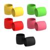 Elastics Bike Handlebars Tape Fasteners Weatherproofed Silicones Clamps For Mountain Commuting Fitness Cycling
