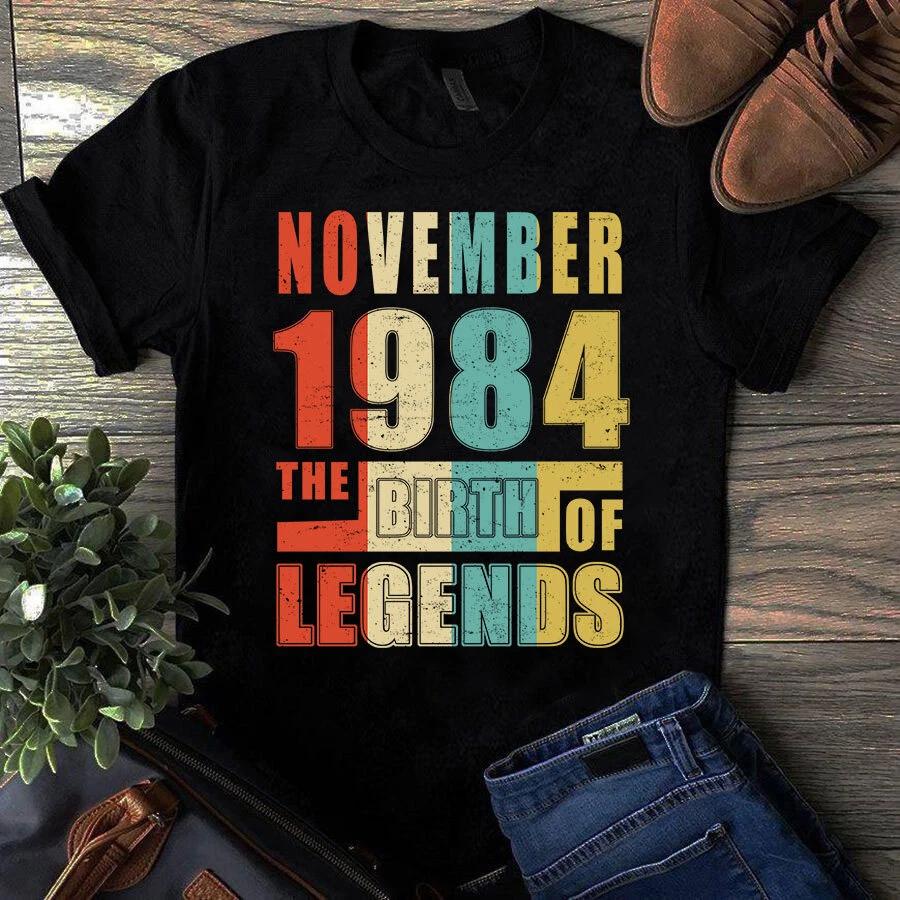 Men s and Women s T-shirts November 1984 The Birth XXXXL
