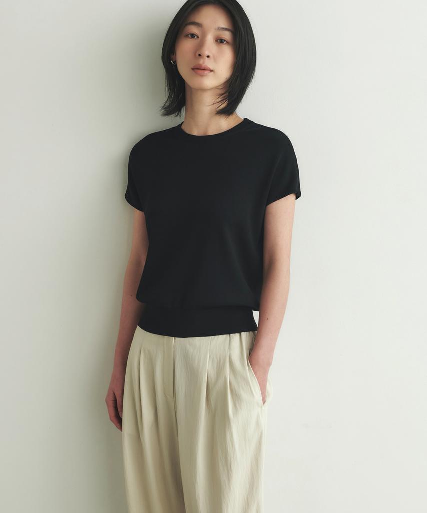 Aesmoeo Lea Dolman Sleeve Knit (Black)