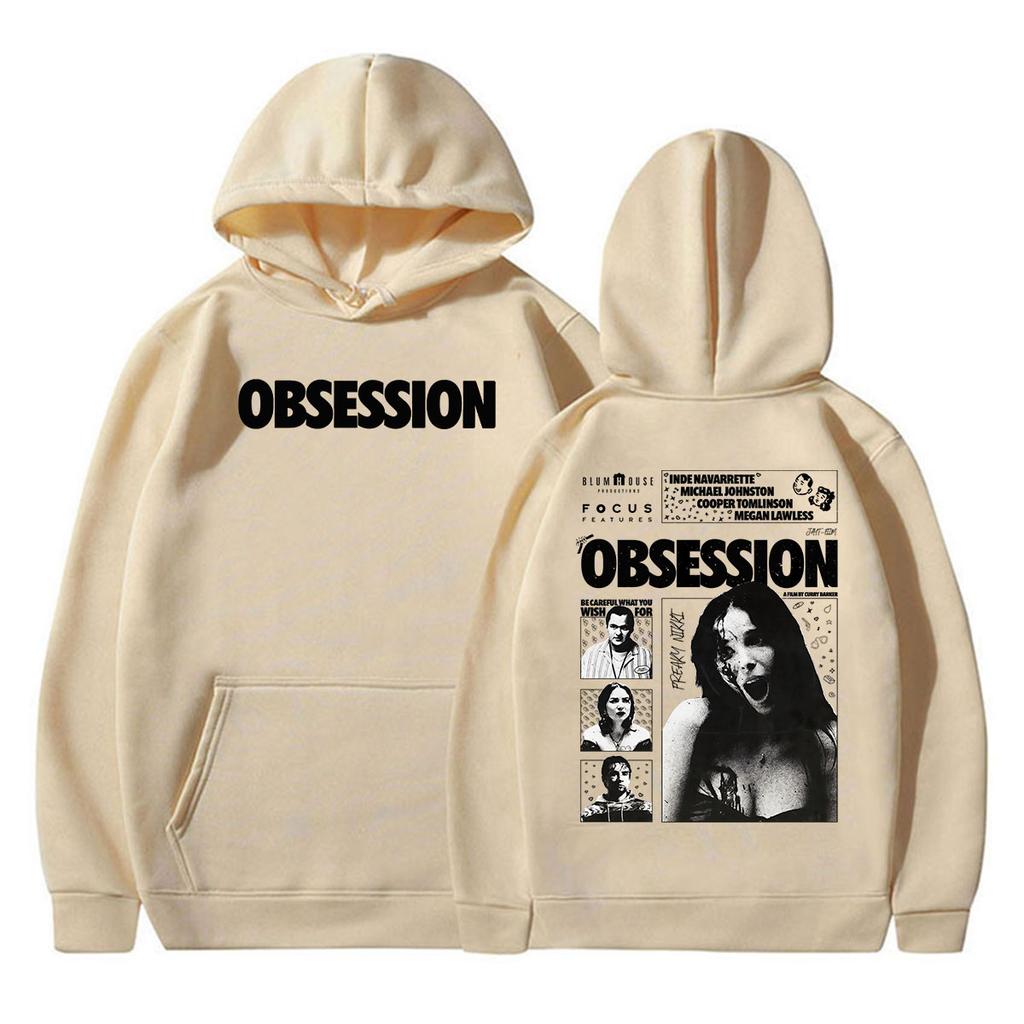 Obsession Buď opatrný, co si přeješ Film Nová mikina Pánská Dámská Vintage Móda Oversized Dlouhý rukáv