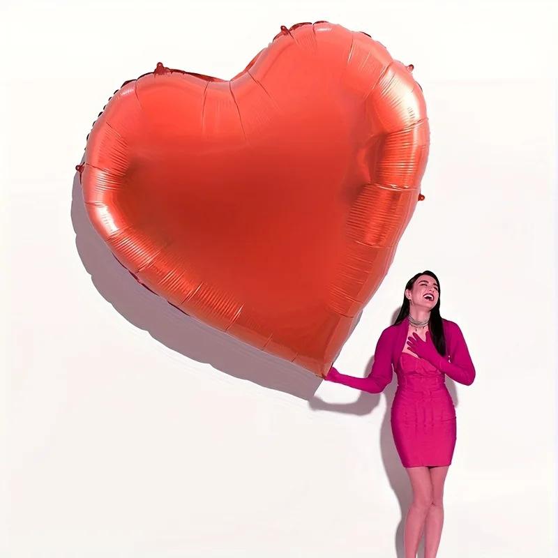 Gold I Love You Love Aluminum Film Balloon Petal Combination Balloon Package, Valentine'S Day Party Decoration