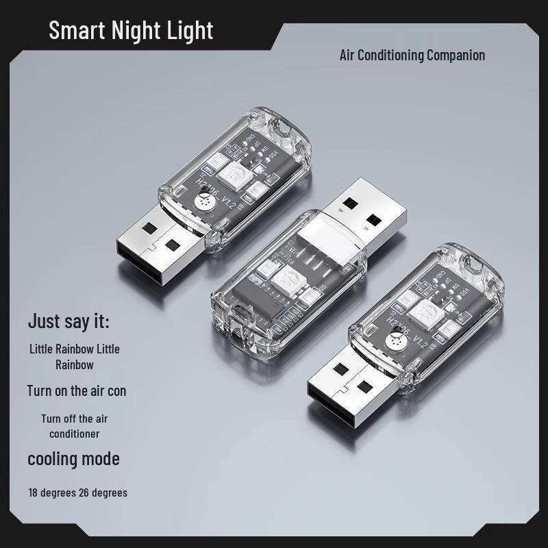 

Умный пульт дистанционного управления с голосовой активацией для кондиционера с USB-разъемом и беспроводным управлением