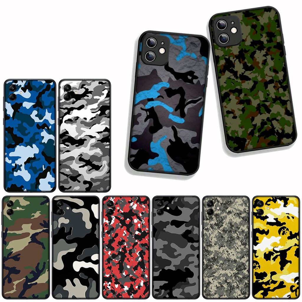 for Xiaomi Redmi Note 14 12 13 ProPlus A3 Pro Plus 12C 13C 14C 5G Phone Cover Case Pattern Fashion Camouflage