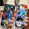 Goku Dragon Ball Juodas Minkštas Telefono Dangtelis dėklas skirtas iPhone 17Air XS Max XR 13 12 11 17 Pro Max 15 16 14 Plus 7 8